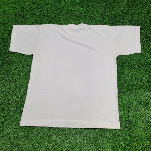 Vintage London Dragon Crest T-Shirt Men's Large Short Boxy Fit 80s - Picture 7 of 11